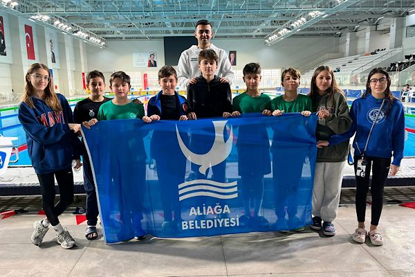 Aliağalı yüzücüler Türkiye Finalleri'nde