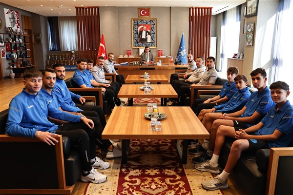 Başkan Kahveci, Kütahyaspor'u ağırladı