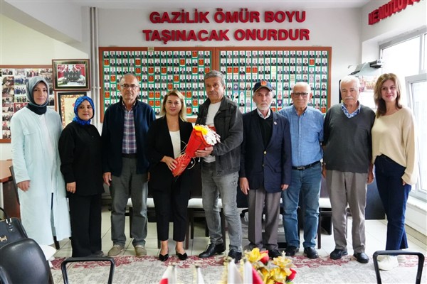 Belediye Başkan Yardımcısı Kılıç'tan gazi derneklerine ziyaret