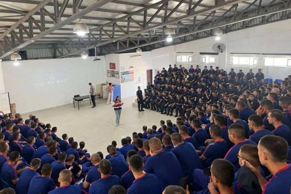 Çanakkale'de kadına karşı şiddetle mücadele çalışması