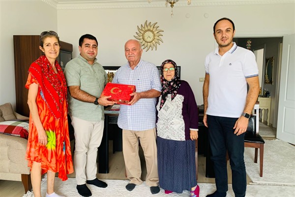 İzmit Belediyesi'nden gazilere ziyaret