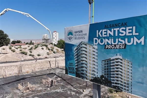 Kayseri Büyükşehir Belediyesi'nden Alsancak'ta dönüşüm projesi