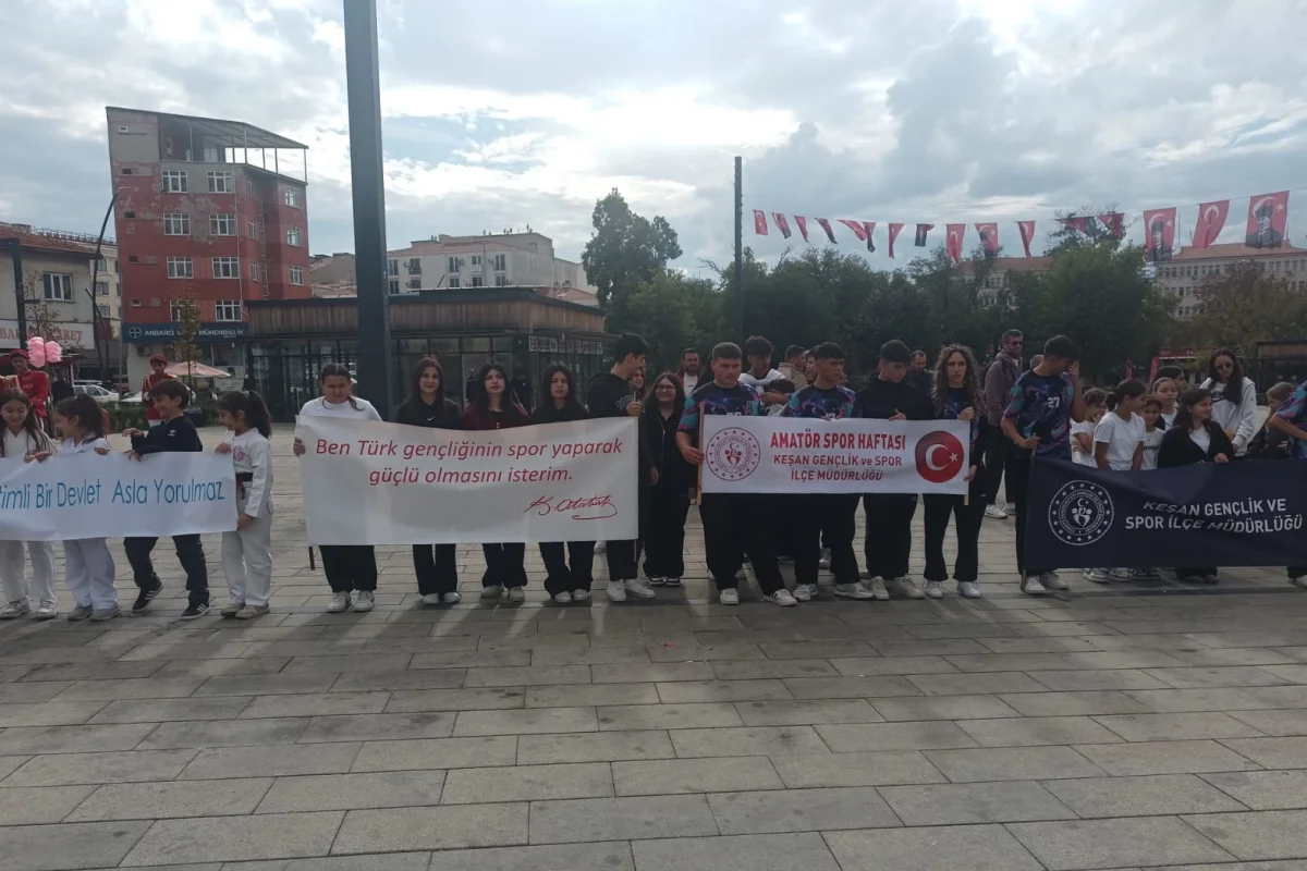 Keşan’da Amatör Spor Haftası Etkinlikleri Başladı