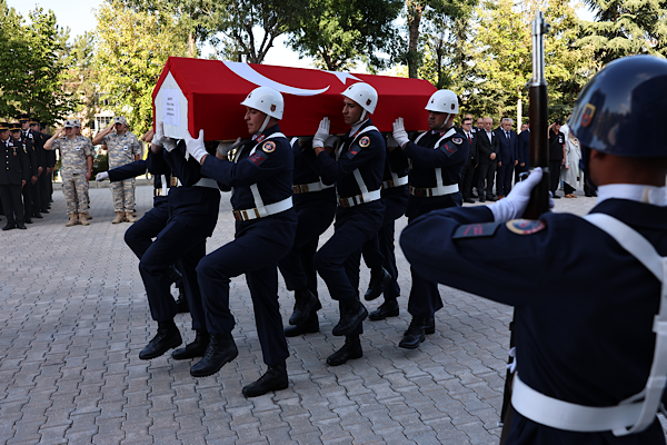 Kütahya’da Şehit Jandarma Uzman Çavuş'a cenaze töreni düzenlendi