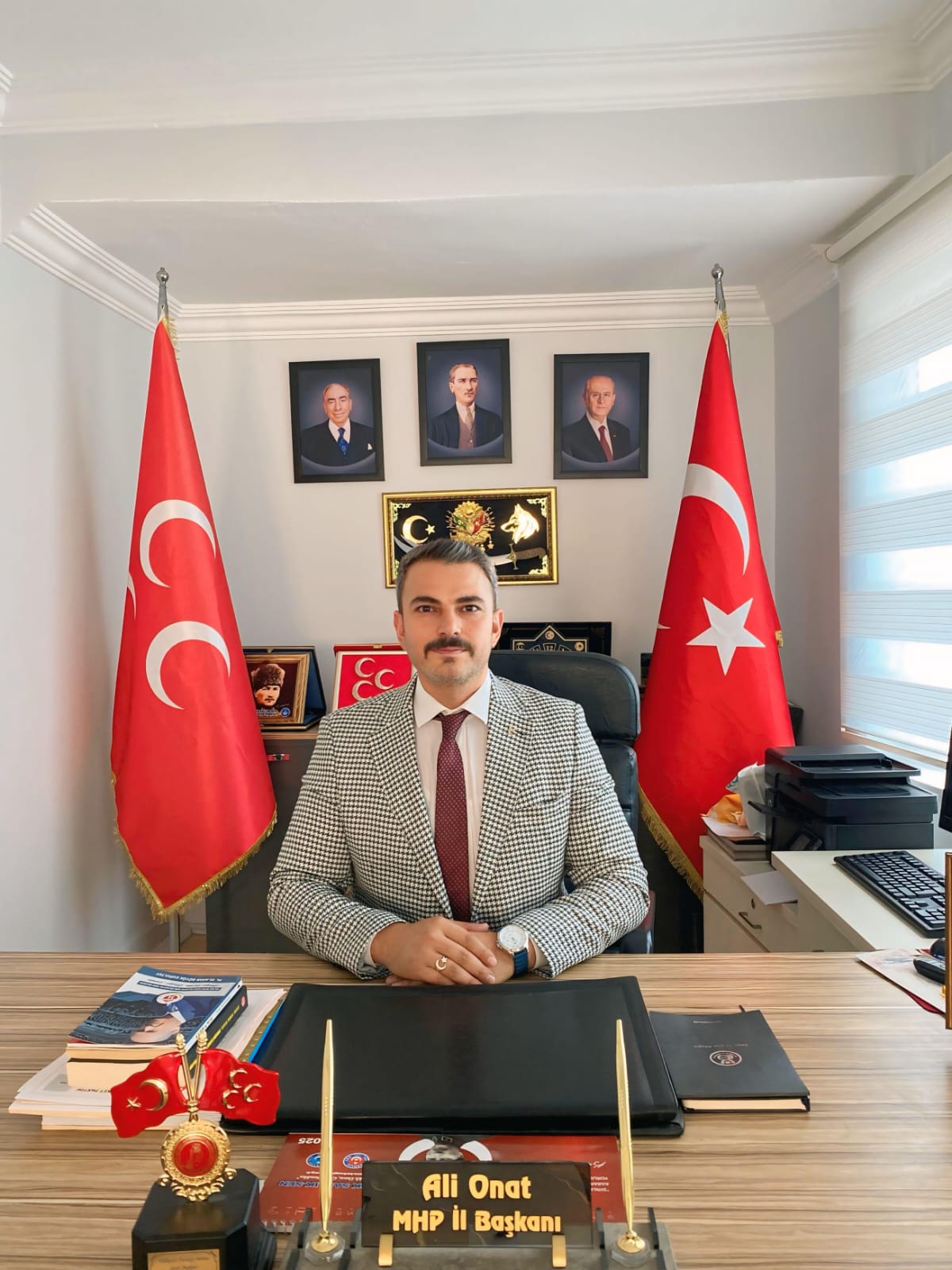 MHP İl Başkanı Ali Önat’tan Mevlid Kandili mesajı: ‘Doğruluk üzerine yaşamanın en önemli vesilesi’