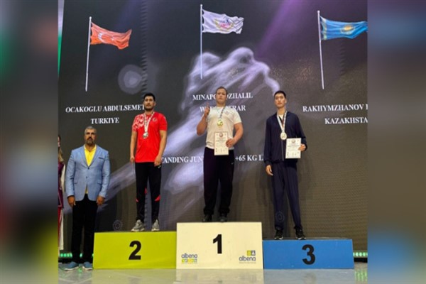 Milli sporcu Abdulsamet Ocakoğlu dünya ikincisi oldu